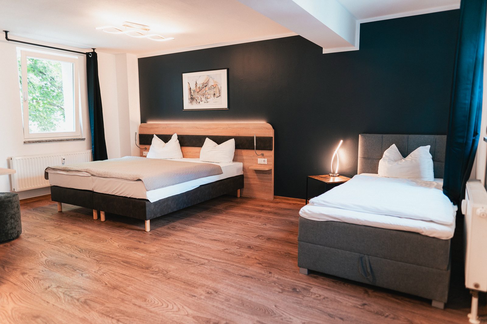 Dreibettzimmer in der Altstadt Erfurt &ndash; Palais Unterkunft